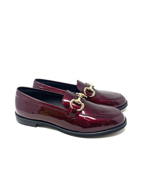 Mocassino donna in vernice IL LACCIO | ALBAM2VERNICEBORDEAUX